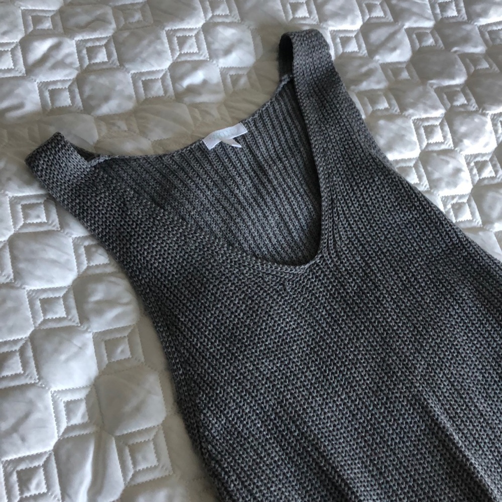 Gray Knit Tank